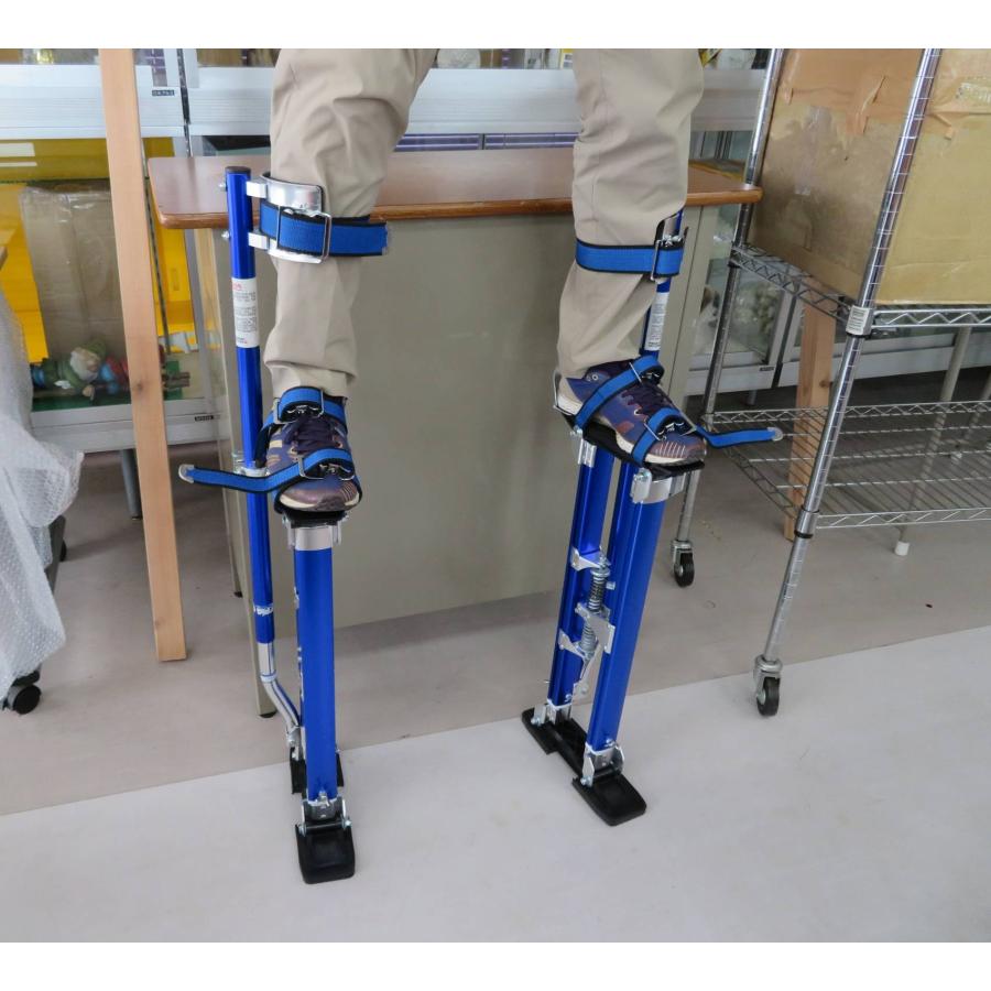 竹馬 ミドルサイズ 21〜35インチ 54〜89cm アルミニウム Drywall 竹馬 ミドルサイズ 21〜35インチ 54〜89cm アルミニウム Drywall