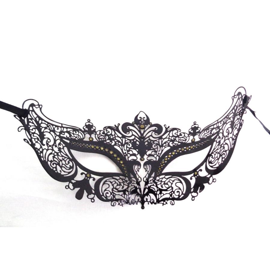 ベネチアンマスク　Bauta Ducale Black ベネチアンマスク Bauta Ducale