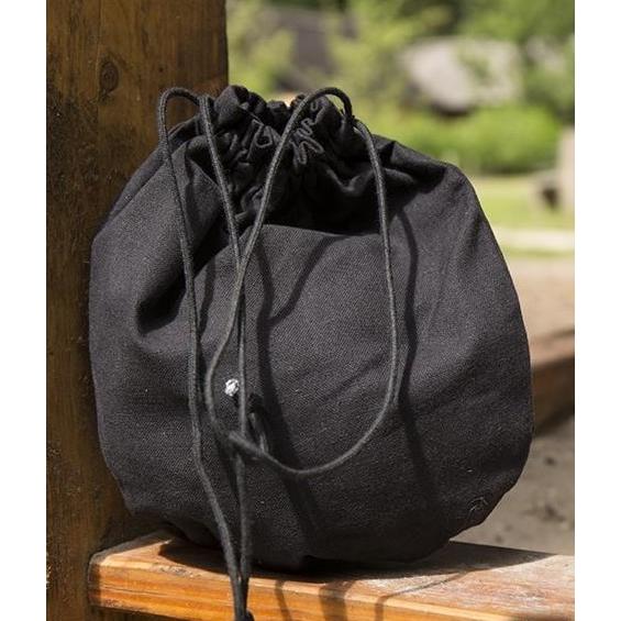 中世 レザー製 バトル ポーチ ブラック 西洋 アンティーク コスプレ