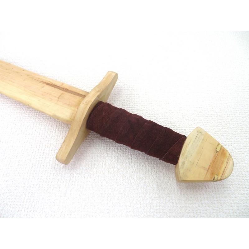 木製 ショートソード 木剣 片手剣 練習用 トレーニング ナイト 騎士 戦士 小道具 |  | 04