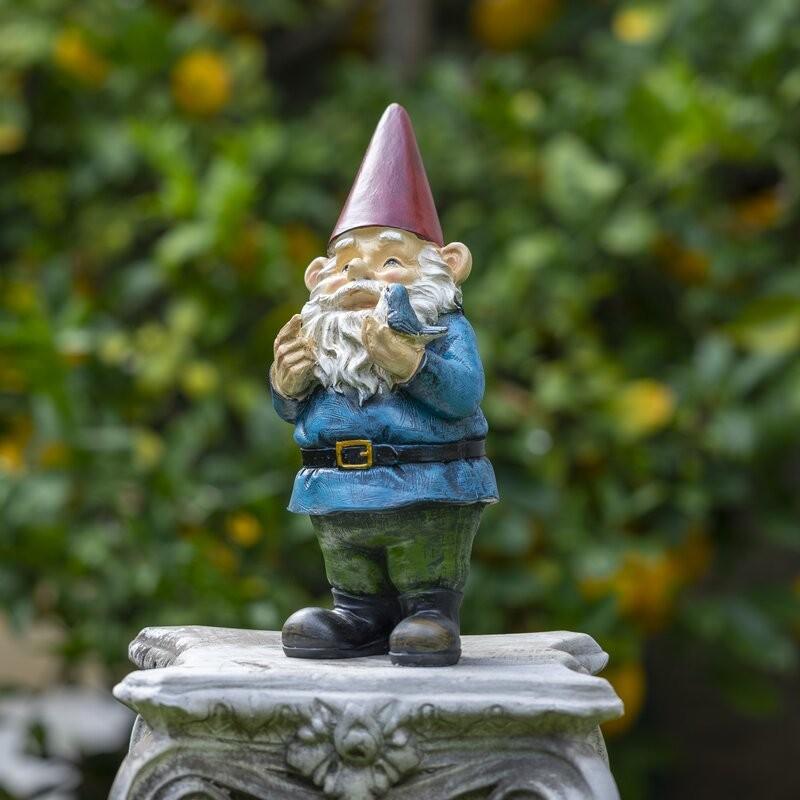 樹脂製 ガーデン彫像 ノーム 妖精 手のひらに小鳥を乗せているノーム 妖精 の像 置物 ガーデニング 庭 小人 Wf Agtg3609 B E Zipang 通販 Yahoo ショッピング