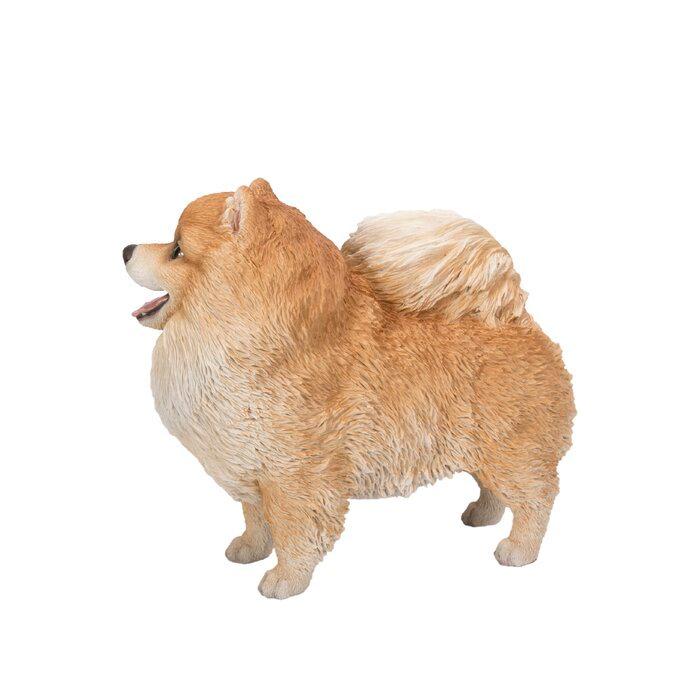 置物 立っている ポメラニアン ポリレジン製 pomeranian GD44