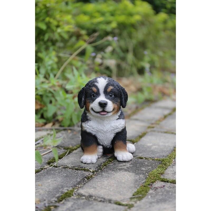 アウトレット バーニーズマウンテンドッグ 子犬 オブジェ 大型 犬 置物
