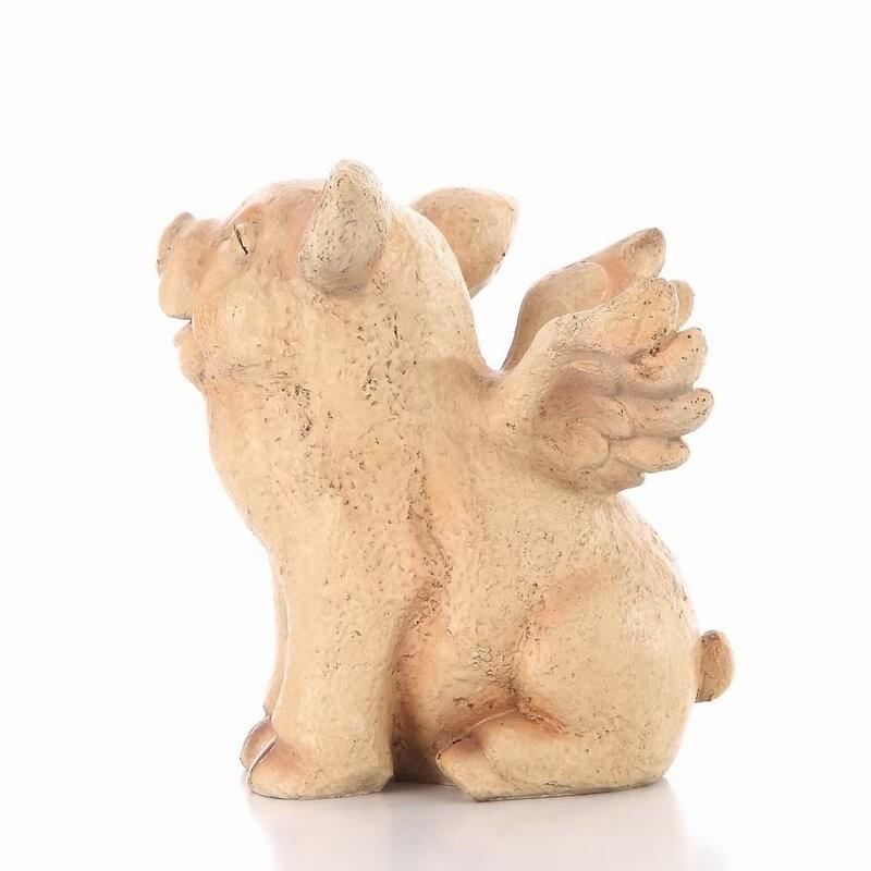 【美品】人形　ブタ　彫像　オブジェ　置物　インテリア　工芸品　美術品　A2630 ブタ 豚 人形 彫像 オブジェ 置物 インテリア 工芸品 美術品 A1044