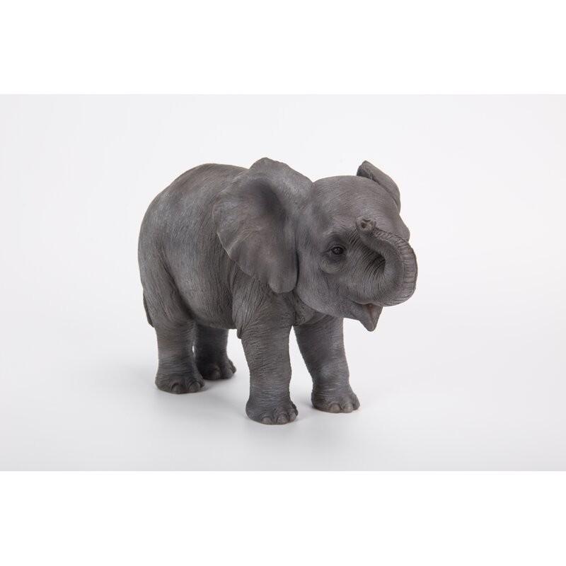 置物 彫像 ゾウ 赤ちゃん象の像 ガーデニング 庭 Elephant ornament