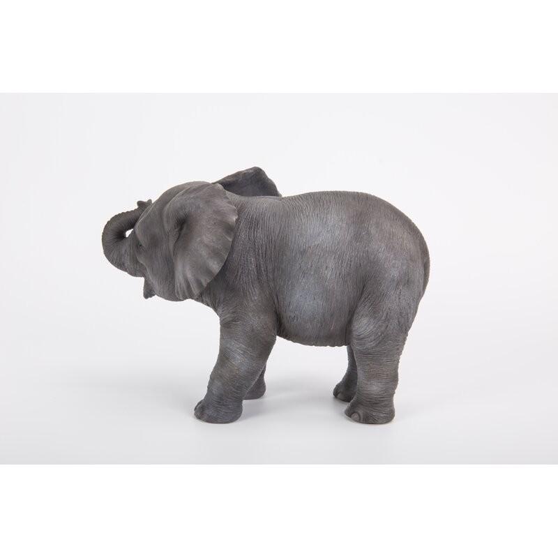置物 彫像 ゾウ 赤ちゃん象の像 ガーデニング 庭 Elephant