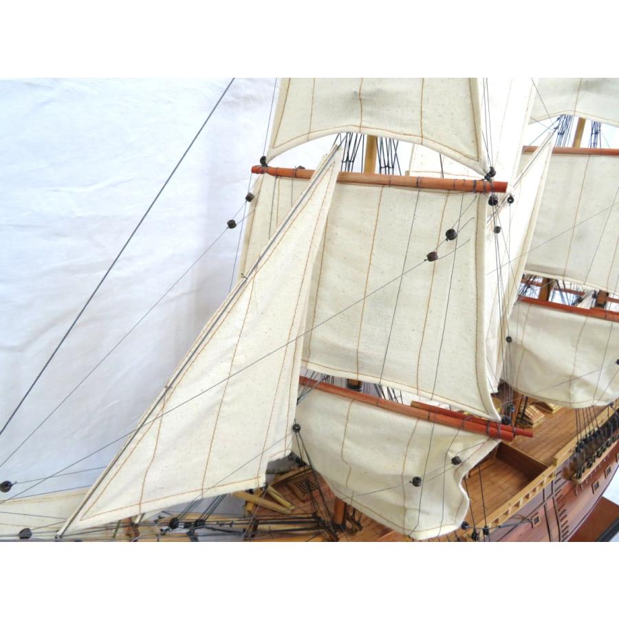 帆船模型 完成品 木製 全長 96cm 38インチ HMS エンデバー ジェームズ