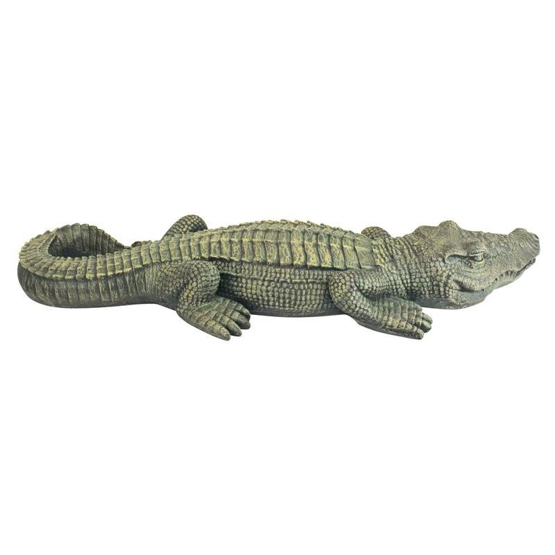 置物 彫像 クロコダイル ワニ の像 ガーデニング 庭 Crocodile 置物 彫像 クロコダイル ワニ の像 ガーデニング 庭 Crocodile