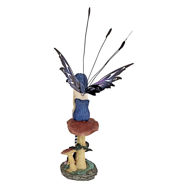 樹脂製 ガーデン彫像 フェアリー 妖精 キノコの上に座って休憩している妖精の像 置物 ガーデニング 庭 小人 Wf Txg6675 B E Zipang 通販 Yahoo ショッピング