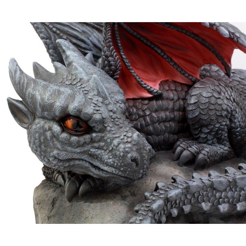 樹脂製 ガーデン彫像 動物 竜 岩の上で休んでいる赤ちゃんドラゴンの像 置物 ガーデニング 庭 龍 リュウ ドラゴン Wf W B E Zipang 通販 Yahoo ショッピング