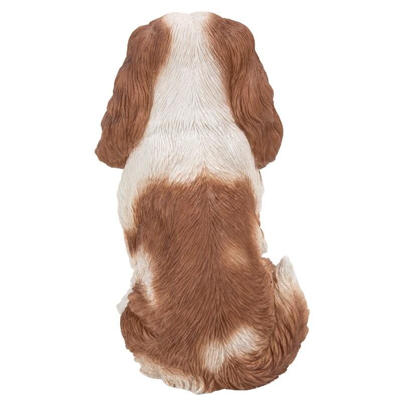 キャバリア キングチャールズ スパニエル 犬 置物 オブジェ ガーデン