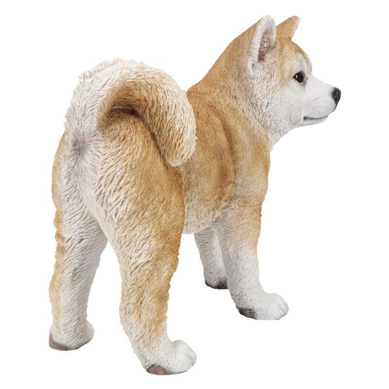 ポリレジン製 ガーデン彫像 立っている秋田犬 イヌ の像 置物 ガーデニング 庭 Wf W B E Zipang 通販 Yahoo ショッピング