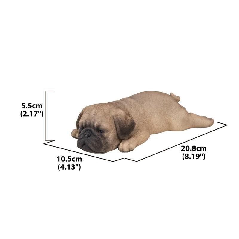 樹脂製 ガーデン彫像 動物 犬 うつ伏せで寝ているパグの子犬の像 置物 ガーデニング 庭 イヌ Wf W B E Zipang 通販 Yahoo ショッピング