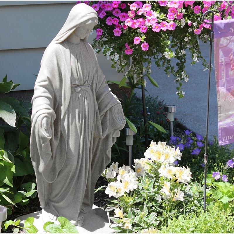 置物 彫像 聖母マリア 像 ガーデニング 庭 Virgin Mary ornament statue : wf-w001974229 : B&E  ZIPANG - 通販 - Yahoo!ショッピング