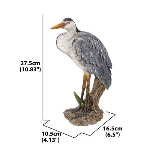 立っている 鷺 サギ 像 置物 ガーデニング 庭 Heron : B&E ZIPANG