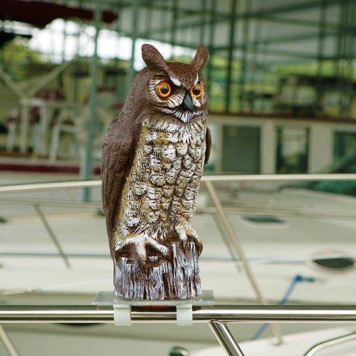 ワシミミズク　大きな置物　高さ57cm、18.8.kg フクロウ科　アンティーク リサラーソン ミミズク 置物（JIE KERAMIK BERGUV ワシミミズク