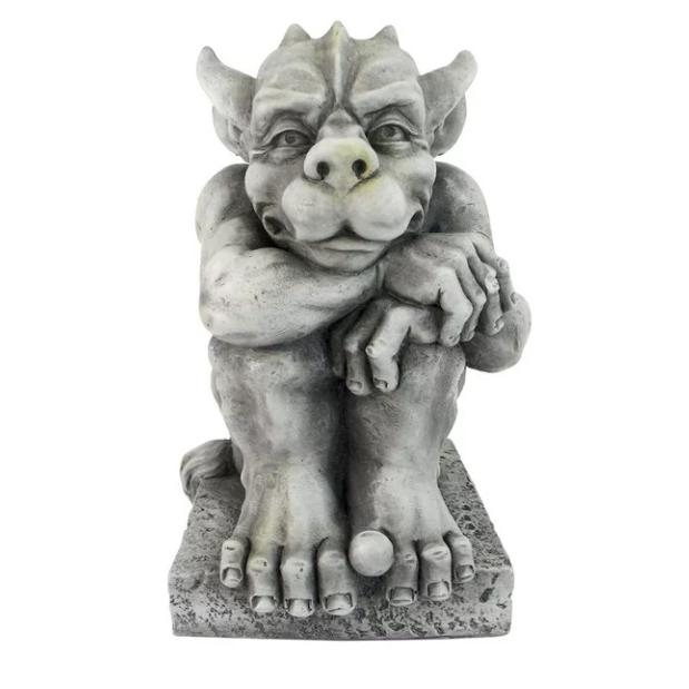 置物 彫像 魂の番人 ガーゴイルの像 ガーデニング 庭 Gaspar, Watcher