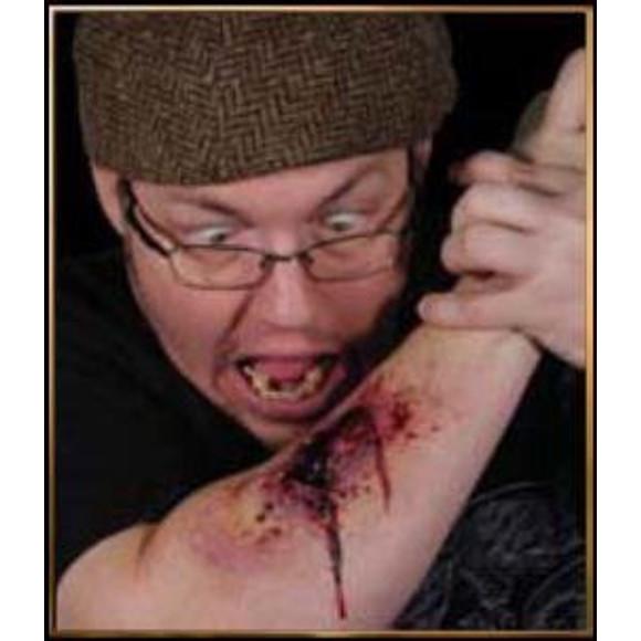 WOOCHIE ウーチー 特殊メイク 傷跡 FXメイク ホラー ハロウィン コスプレ 映画 舞台用 ラテックス傷パーツ シネマシークレット メイクアップ スピリットガム対応 | 