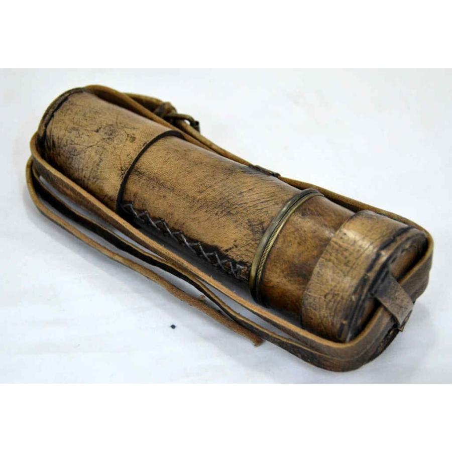 ブラス製 18インチ キャプテンテレスコープ 望遠鏡 アンティーク仕上げ