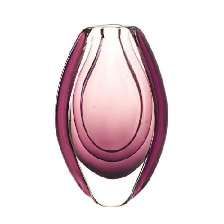 【並行輸入品】Accent Plus 10016152 野生のオーキッドアートガラス花瓶 マルチカラー