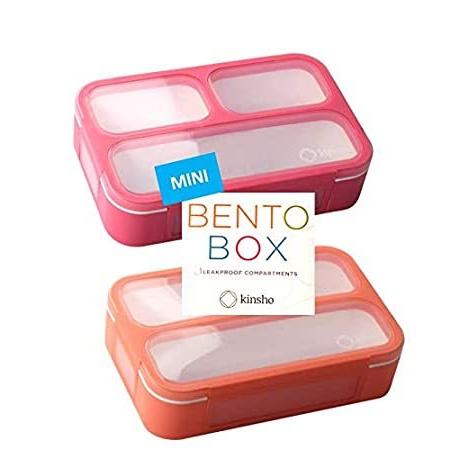 ミニ弁当箱 子供用 男の子用 小さなランチボックス 女の子 海外お取り寄せエムエムのミニ弁当箱 男の子用 漏れ防止 幼児 バッグ ランドセル スナック容器 就学前や大人に Bpaフリー 3コンパートメント ピンクコー B07qhdhn46 海外お取り寄せエムエム