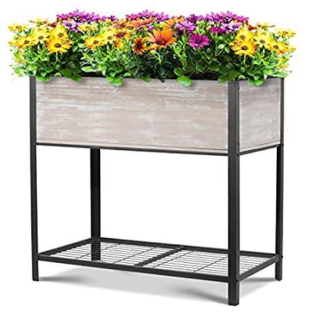 木製 X 隆起 ガーデンベッド 高めの木製プランター 新鮮なハーブ 野菜 花 多肉植物 その他の植物の栽に 高めの木製プランター 屋外 屋内 屋外 38 X 22 X 35インチ B08rd7hqqb 海外お取り寄せエムエム 購入者確認商品の