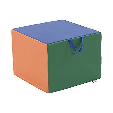 ECR4Kids Cozy Cube Kids Stool, Adult, Assorted