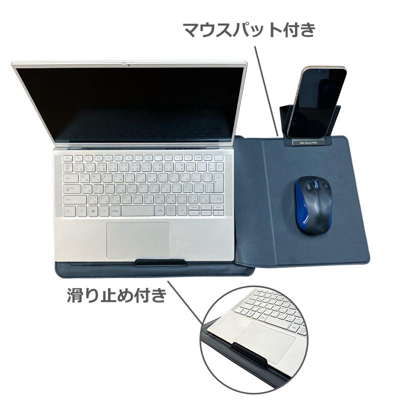 【送料無料】3in1 多機能 ノートパソコン ケース PCケース タブレットケース マウススタンド  リモートワーク |  | 01