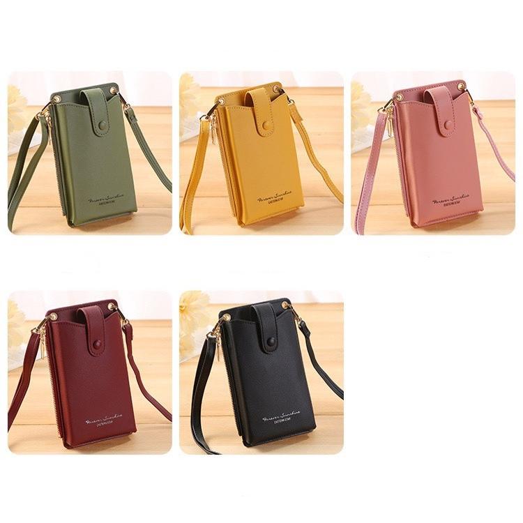 スマホポーチ ショルダー レディース レザー 革 ショルダーポーチ スマホポシェット お財布ポシェット 縦型 おしゃれ |  | 13