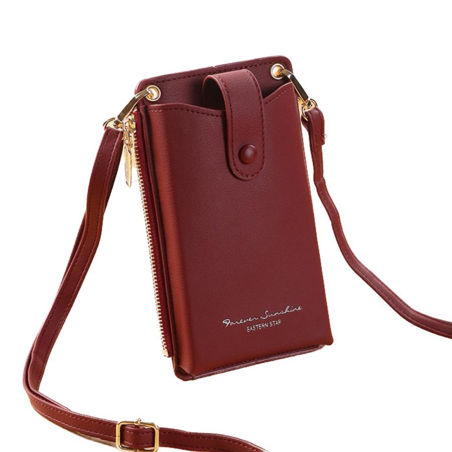 スマホポーチ ショルダー レディース レザー 革 ショルダーポーチ スマホポシェット お財布ポシェット 縦型 おしゃれ |  | 04