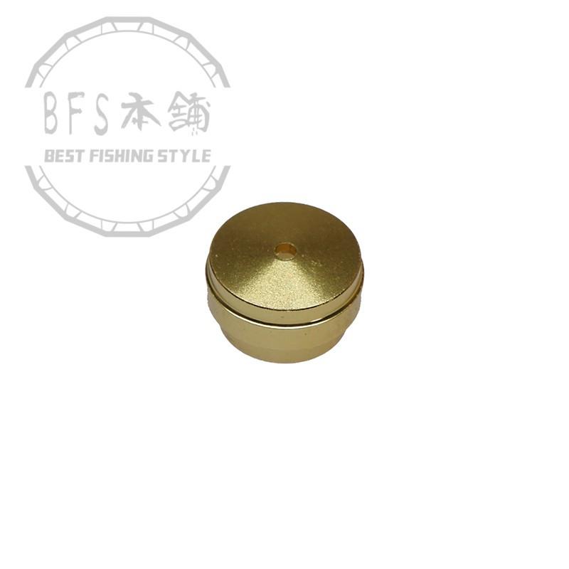 ハンドルノブキャップ 1個入 For Abu Mサイズ アブ純正ノブ専用 アルミ