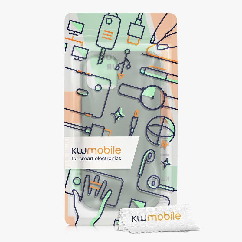 kwmobile スマホケース 対応: Apple iPhone 12 mini ケース - TPU リキッド シリコン カバー - 耐衝撃｜bgl-store｜09