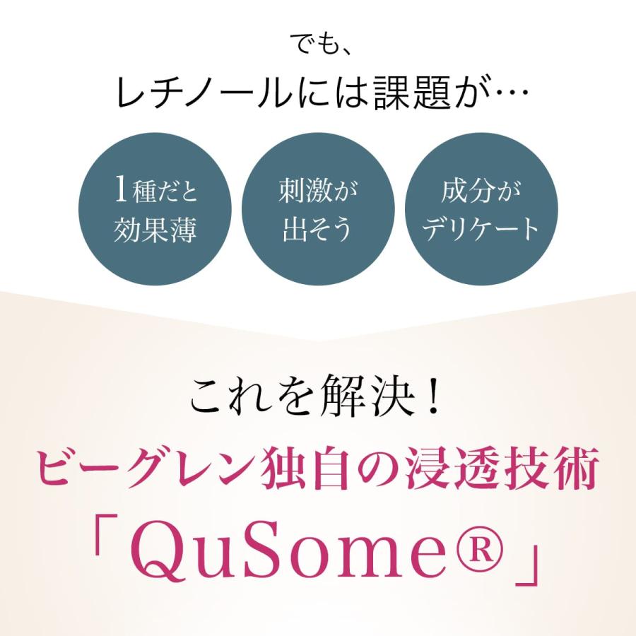 b.glen（ビーグレン） レチノール配合 美容クリーム QuSomeレチノA
