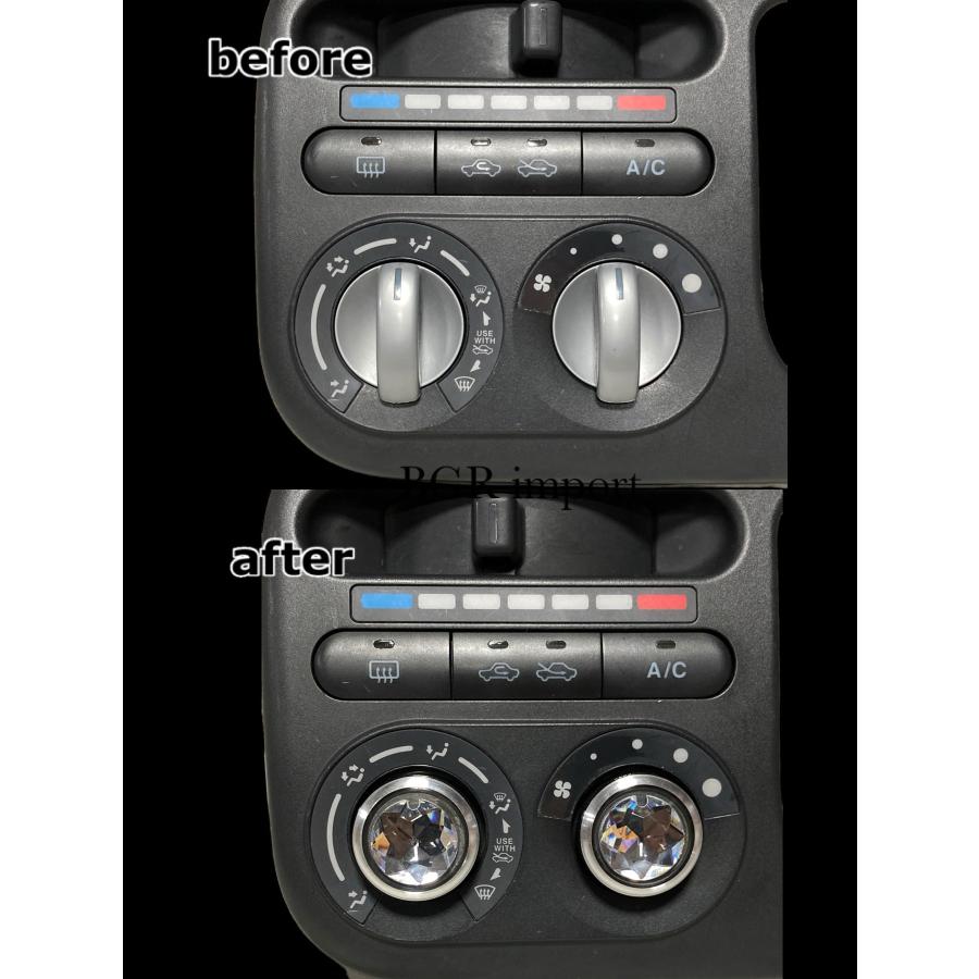 Holan専用 選べるカラー ラパン HE22S 専用 エアコンノブ ツマミ ダイヤル