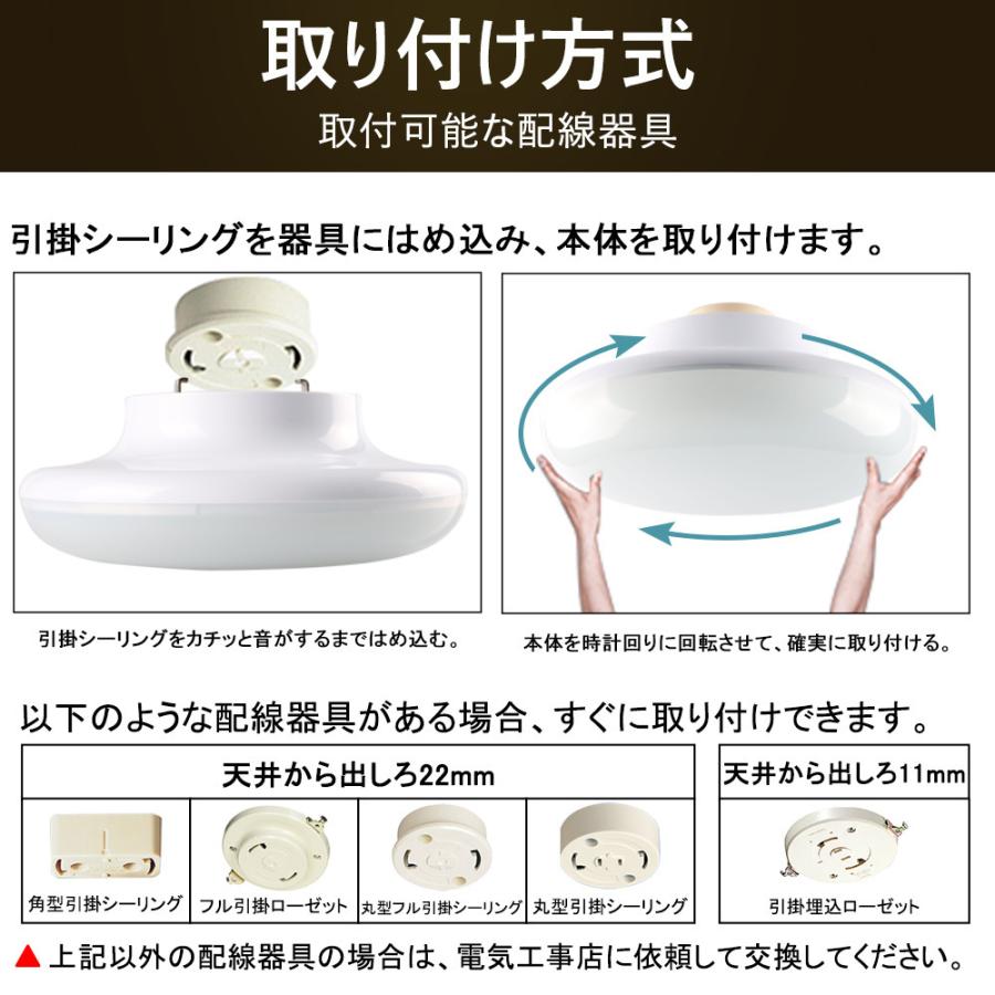 特売!シーリングライト 8畳 2600LM 安い LED 照明 小型 20W おしゃれ