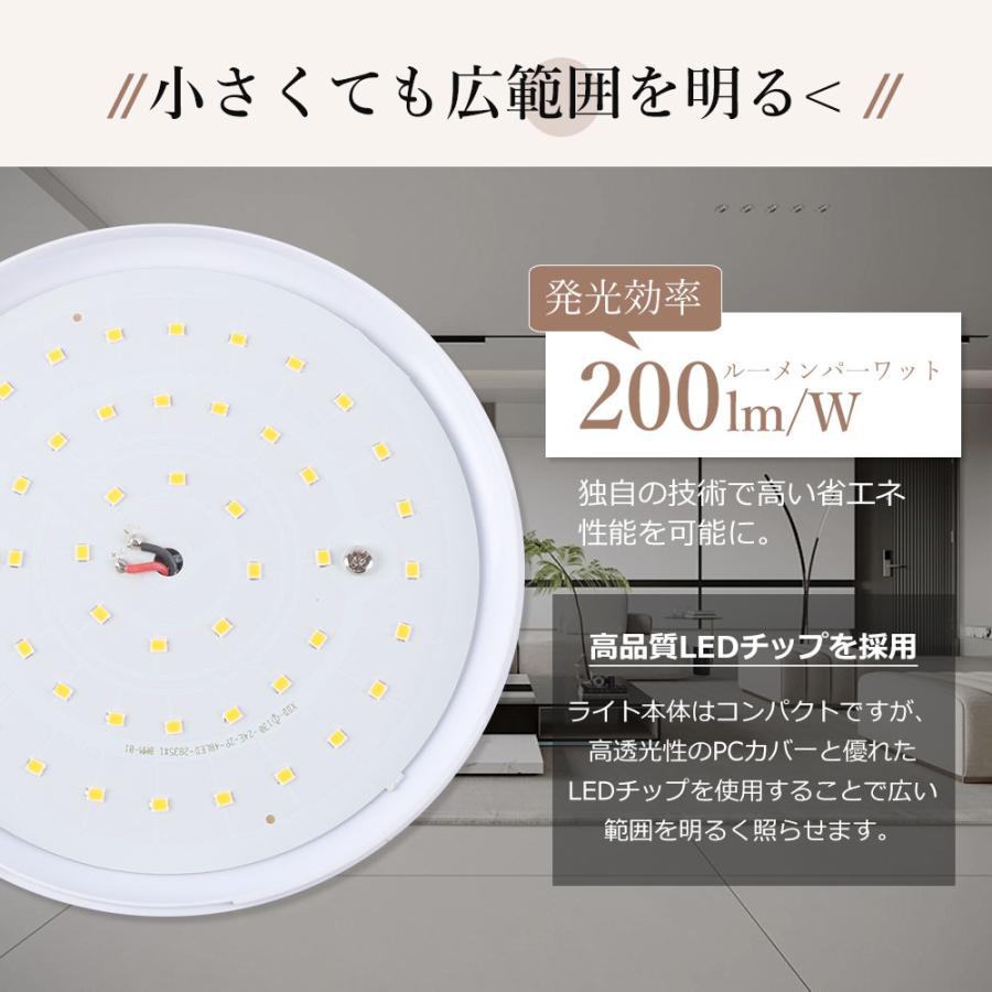 10個セット シーリングライト LED照明器具 8畳 調光調色 1年保証 4000lm リモコン付き 薄型 節電 天井照明 照明 長寿命 明るい LED照明 タイマー おすすめの画像