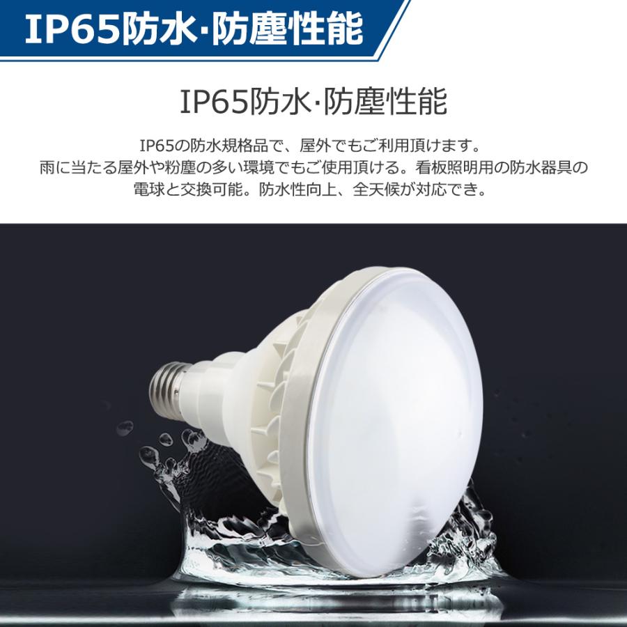 LED 電球ビーム型 昼白色 2個セット 2個セット 「1年保障」 LED電球 ビーム電球 ビームランプ 300W相当 E26