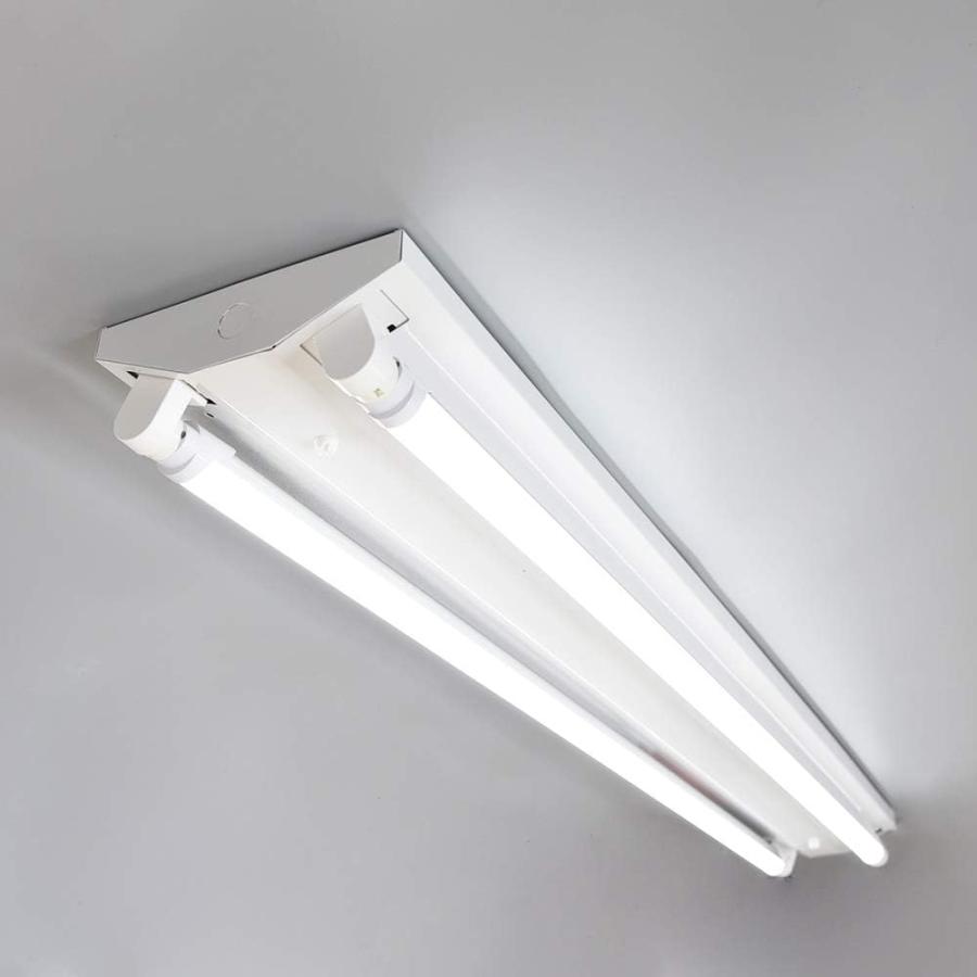 94台 逆富士蛍光灯器具 40W型 2灯式 逆富士40w2灯 ledベースライト 逆富士型 逆富士型 天井直付型 LED直管蛍光灯専用 逆富士型照明器具 LED蛍光灯ランプ付きの画像