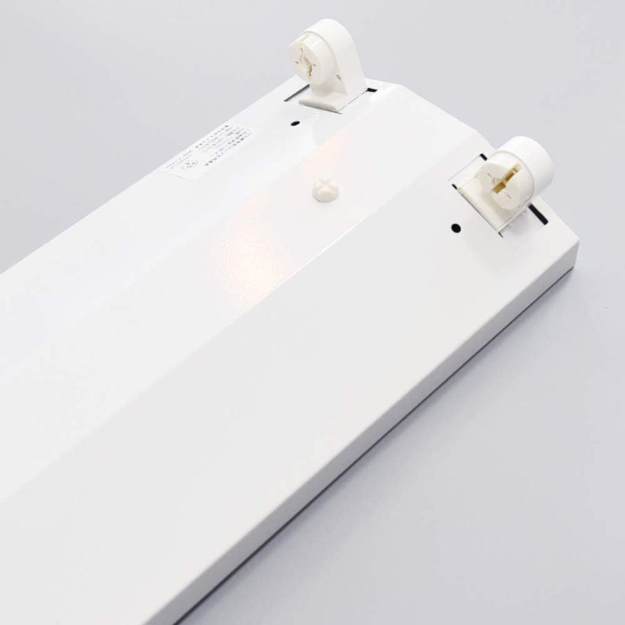 94台 逆富士蛍光灯器具 40W型 2灯式 逆富士40w2灯 ledベースライト 逆富士型 逆富士型 天井直付型 LED直管蛍光灯専用 逆富士型照明器具 LED蛍光灯ランプ付きの画像