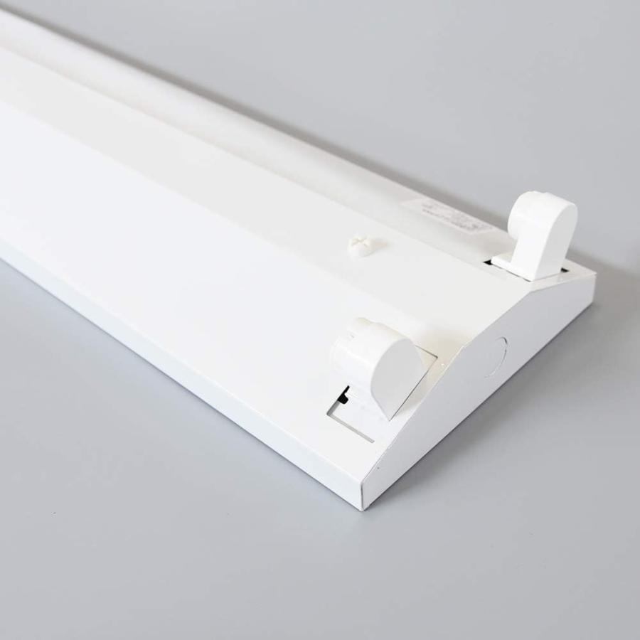 94台 逆富士蛍光灯器具 40W型 2灯式 逆富士40w2灯 ledベースライト 逆富士型 逆富士型 天井直付型 LED直管蛍光灯専用 逆富士型照明器具 LED蛍光灯ランプ付きの画像