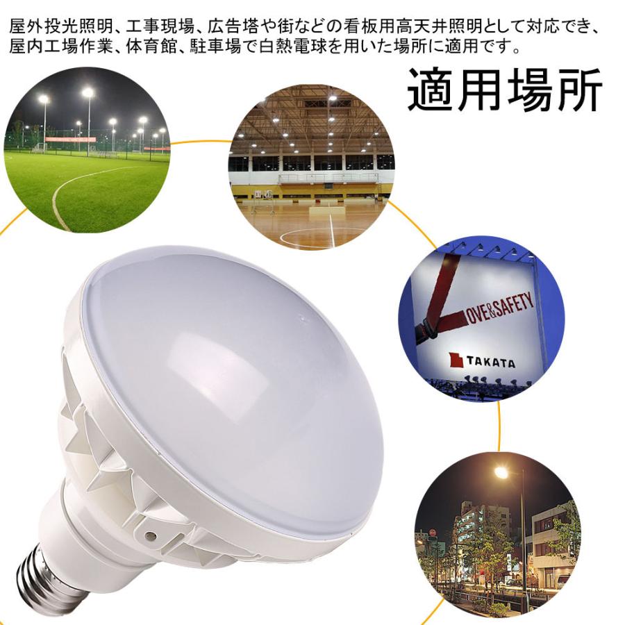 【未使用保管品】LED水流照明 高透明ガラス LEDバラストレス水銀灯 par56 500W相当 IP65防水防塵 LEDビーム電球