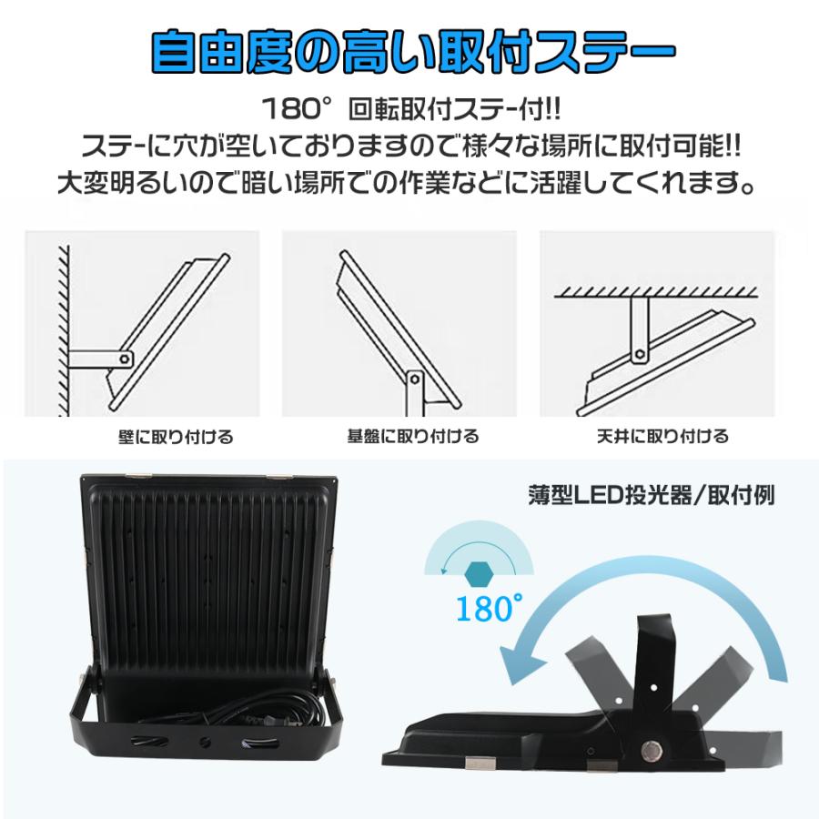 紫外線 uv led投光器 light ブラックライト60w ブラックライト 蛍光灯