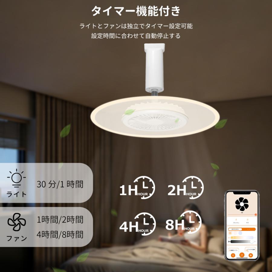 Alexa対応】ファン付きシーリングライト led 導光板 6畳 8畳 ファン