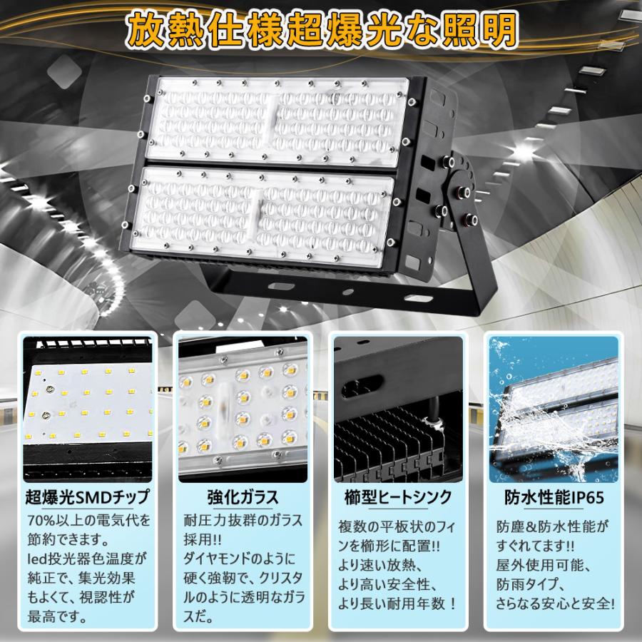 led投光器 100w 1000W相当 作業灯 led 屋外用 IP65投光器 ガレージ