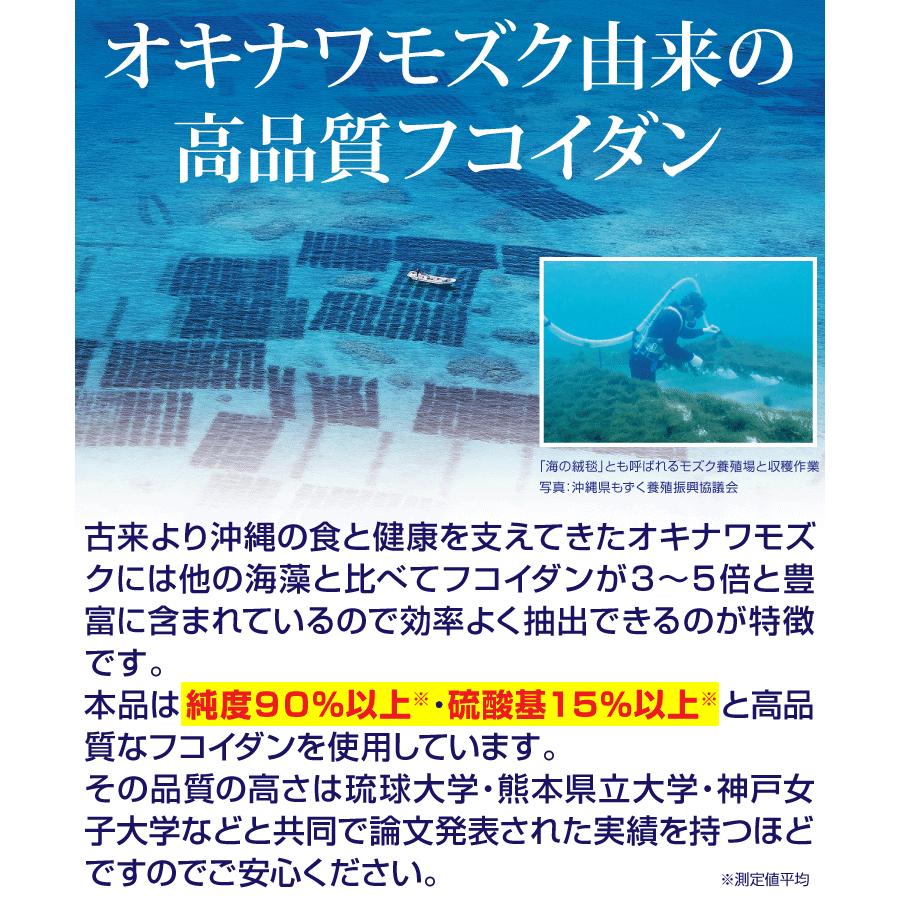 【2024新型】フコイダン 吸収５〜10倍 フコイダンライフ・ナノＲ 1.5g×60包 低分子ではなく高分子 カテキン｜bh-labo24｜10