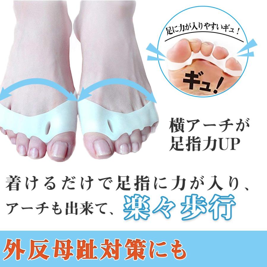 外反母趾 サポーター 指間パッド 足裏保護 医療用 柔らかい シリコンパッド 外反母趾グッズ フットケア 足指広げ セパレーター 足指パッド 刺激 浮き指 矯正 Bhc C46 Bhcanaeヤフー店 通販 Yahoo ショッピング