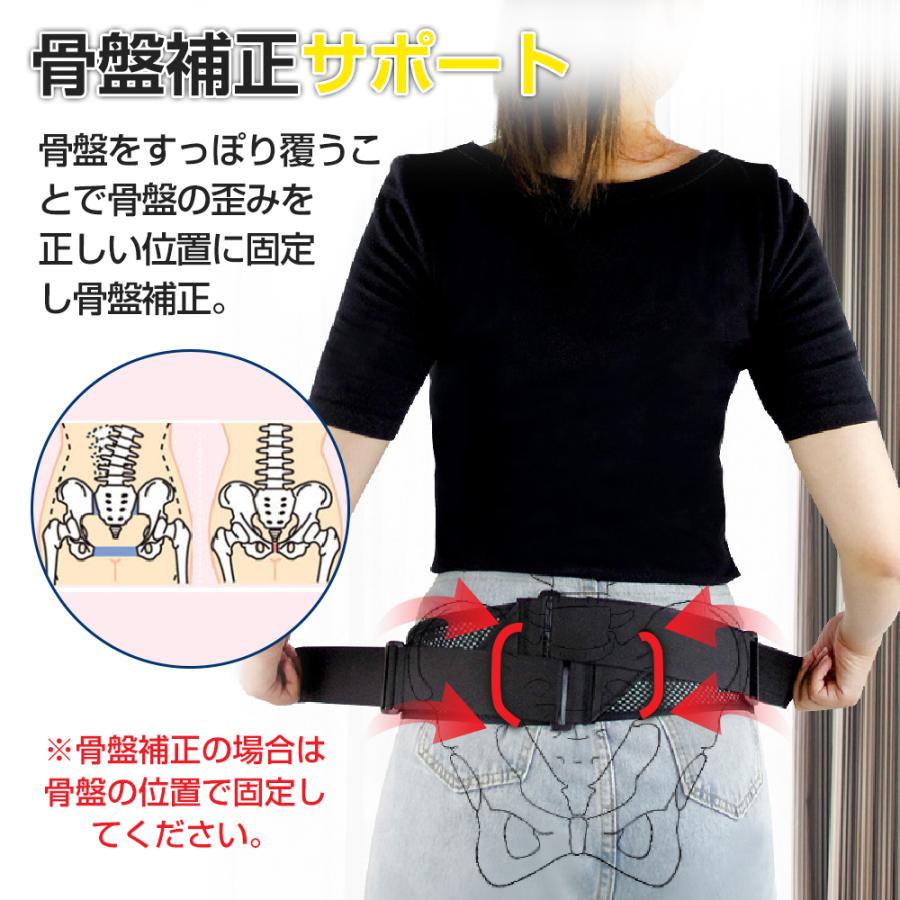 パワーマニア 日本ブランド 腰用ベルト S 腰痛ベルト 骨盤サポート