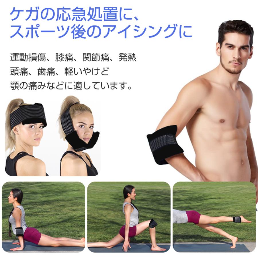 アイシングサポーター 膝固定サポーター スポーツ用 アイシングバッグ 足首 頭痛 あご 額 肘 関節筋肉疲労 捻挫 ケガ 打撲 肉離れ 発熱 熱中症対策 応急処置 Kkk M17 Bhcanaeヤフー店 通販 Yahoo ショッピング