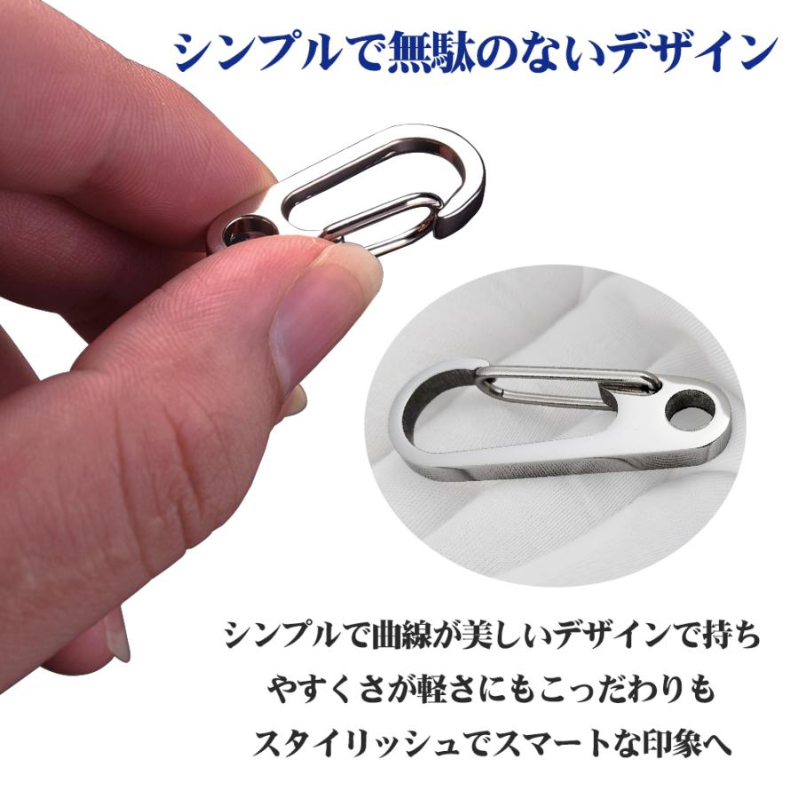 カラビナ 10個入 Sus4j2 ステンレス鋼 スナップフック 多機能 キーホルダー ミニスナップフック 軽量 スプリングフック 耐久性 耐荷重 落下防止 野外活動 Kkk M Bhcanaeヤフー店 通販 Yahoo ショッピング