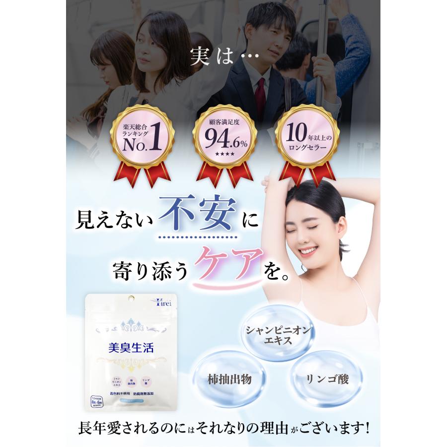 体臭 サプリ 加齢臭 対策 消臭サプリ 口臭 ニオイケア 口臭ケア 汗臭